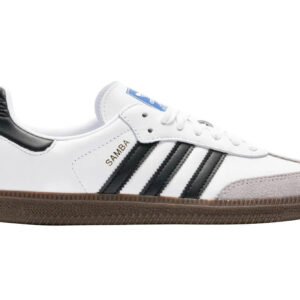 ADIDAS Samba OG schoenen - leer & suède - unisex (37 1/3, wit) (4059809047088)