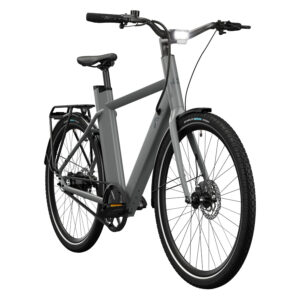 CRIVIT Urban elektrische fiets 3.0 X riemaandrijving (Ash Grey) (4052916232613)