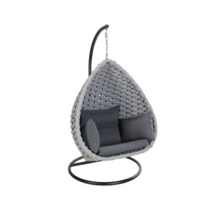 HOME DELUXE Hangstoel met frame Cadeira (1-zits) (4058166426734)