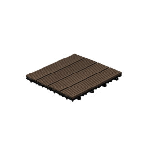 HOME DELUXE Terrastegels (3m², Donkerbruin) (4058166031754)