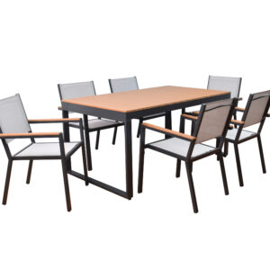 HOME DELUXE Tuinset Siera Sedia 7-delig (4058166288899)