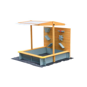 HOME DELUXE Zandbak met overkapping Sandy (4058166416407)