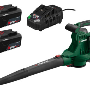 PARKSIDE Accu-bladblazer en -bladzuiger 40 V, met 2 accu's 4 ah en snellader 4,5 A (4054599427669)