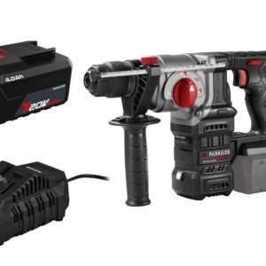 PARKSIDE Accu-boorhamer 20 V 3 J, met accu 4 Ah en snellader 4,5 A (4054599427669)