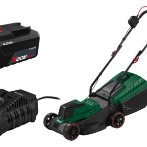 PARKSIDE Accu-grasmaaier 20 V, met accu 4 Ah en snellader 4,5 A, 200 m² (4054599427669)