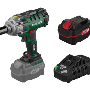 PARKSIDE Accu-slagmoersleutel 1/2" 20 V 400 Nm, met accu 4 Ah en snellader 4,5 A (4054599427669)