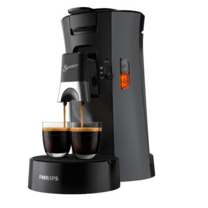 PHILIPS Senseo Select CSA230 kaffeepads-apparaat (Grijs/zwart) (8710103938118)