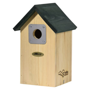 DOBAR Vogelhuisje voor holenbroeders, met spechtenbescherming (4055894223505)