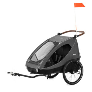 HAUCK Fietskar Dryk Duo (Gemêleerd grijs) (4007923515044)