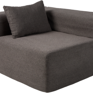 LIVARNO Modulaire bank, hoekelement links, grijs (4054599553894)