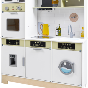 LUPILU Houten speelgoed keuken Deluxe, met accessoires (4054599437705)